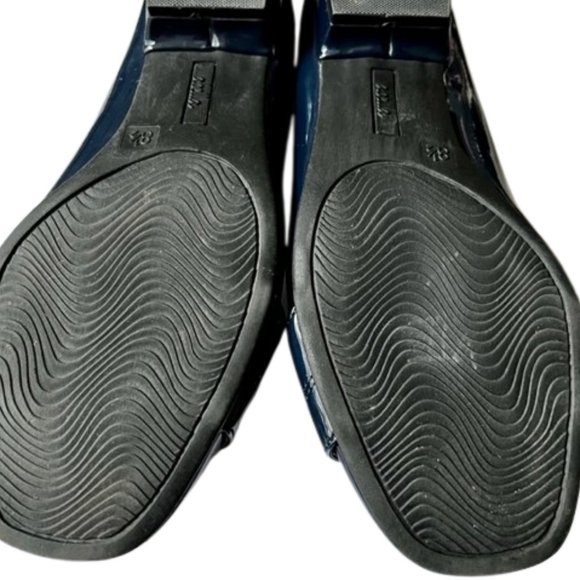 Abella Winda Vegan Flat - Navy Patent - 8.5 - Picture 9 of 11